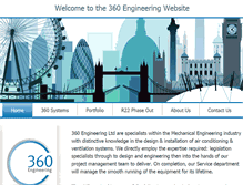 Tablet Screenshot of 360engineering.com